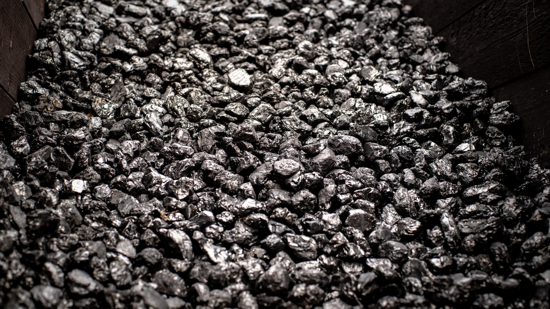 PCI Coal Supplier – high-quality fine energy coal with a glossy structure, prepared for industrial applications.